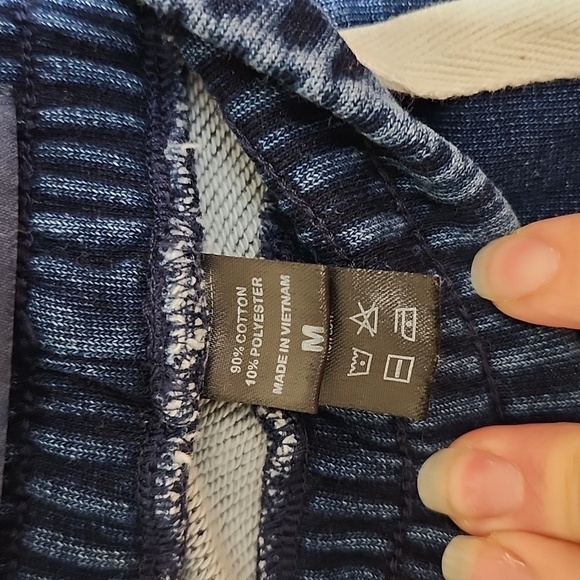 Nantucket Whaler Mens Cotton Shorts Elastic Waist Drawstring Mens Medium - Picture 6 of 8